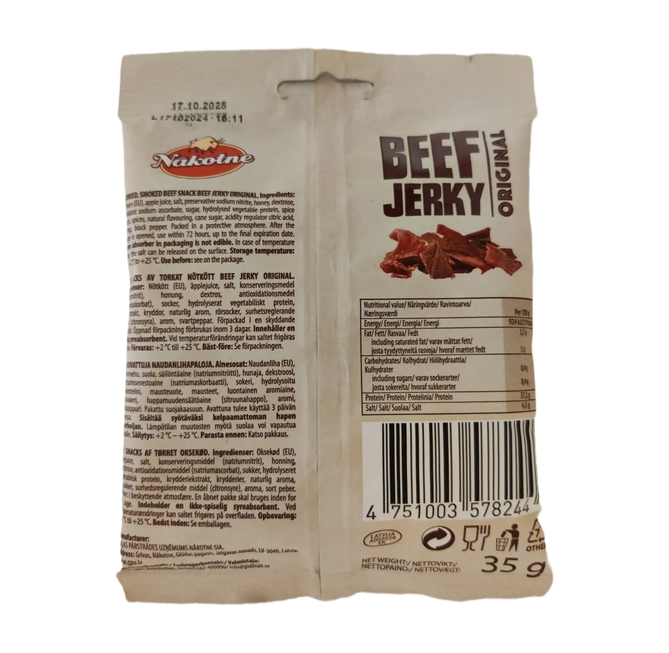 Beef Jerky Original