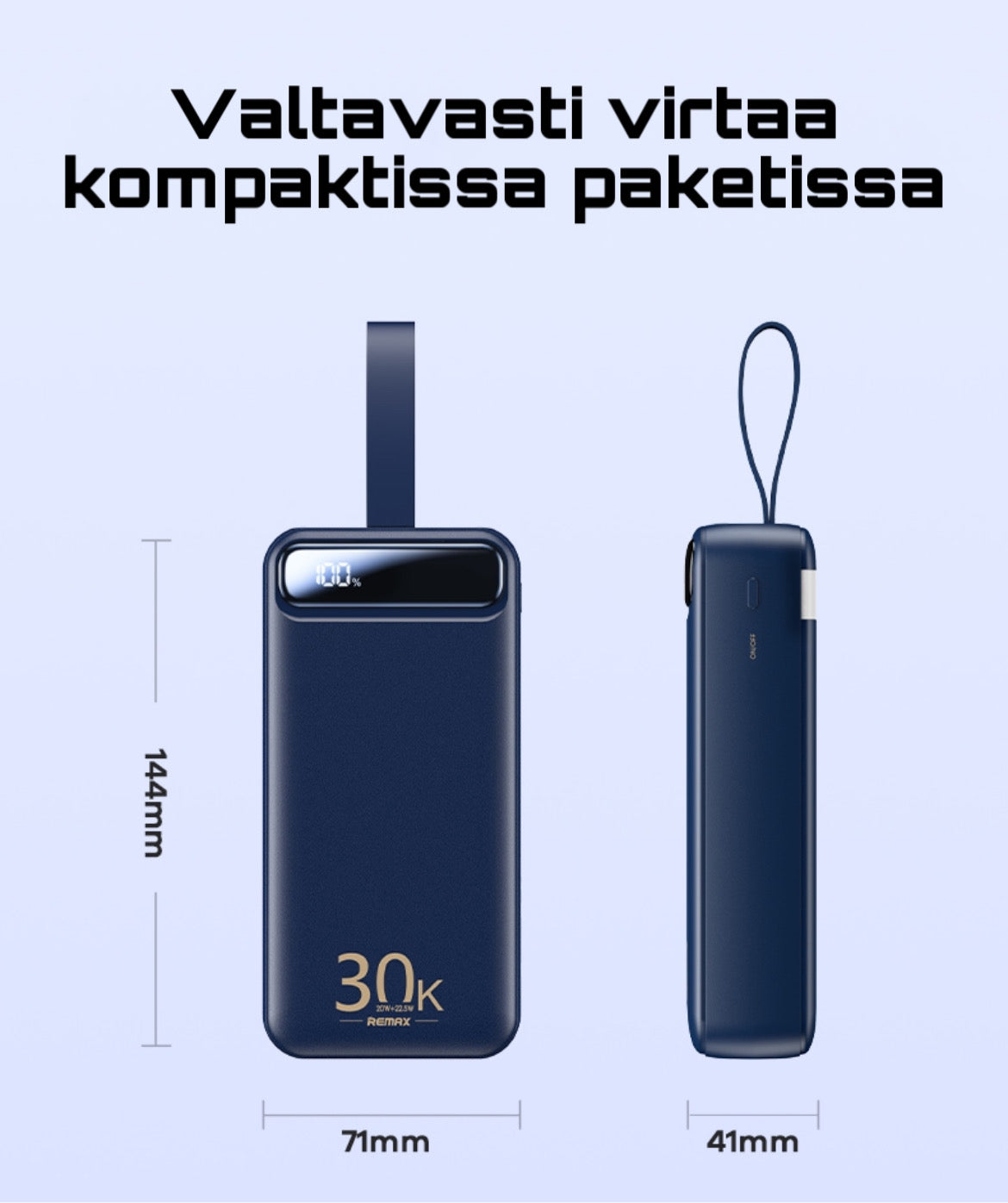 Varavirtalähde 30 000 mAh