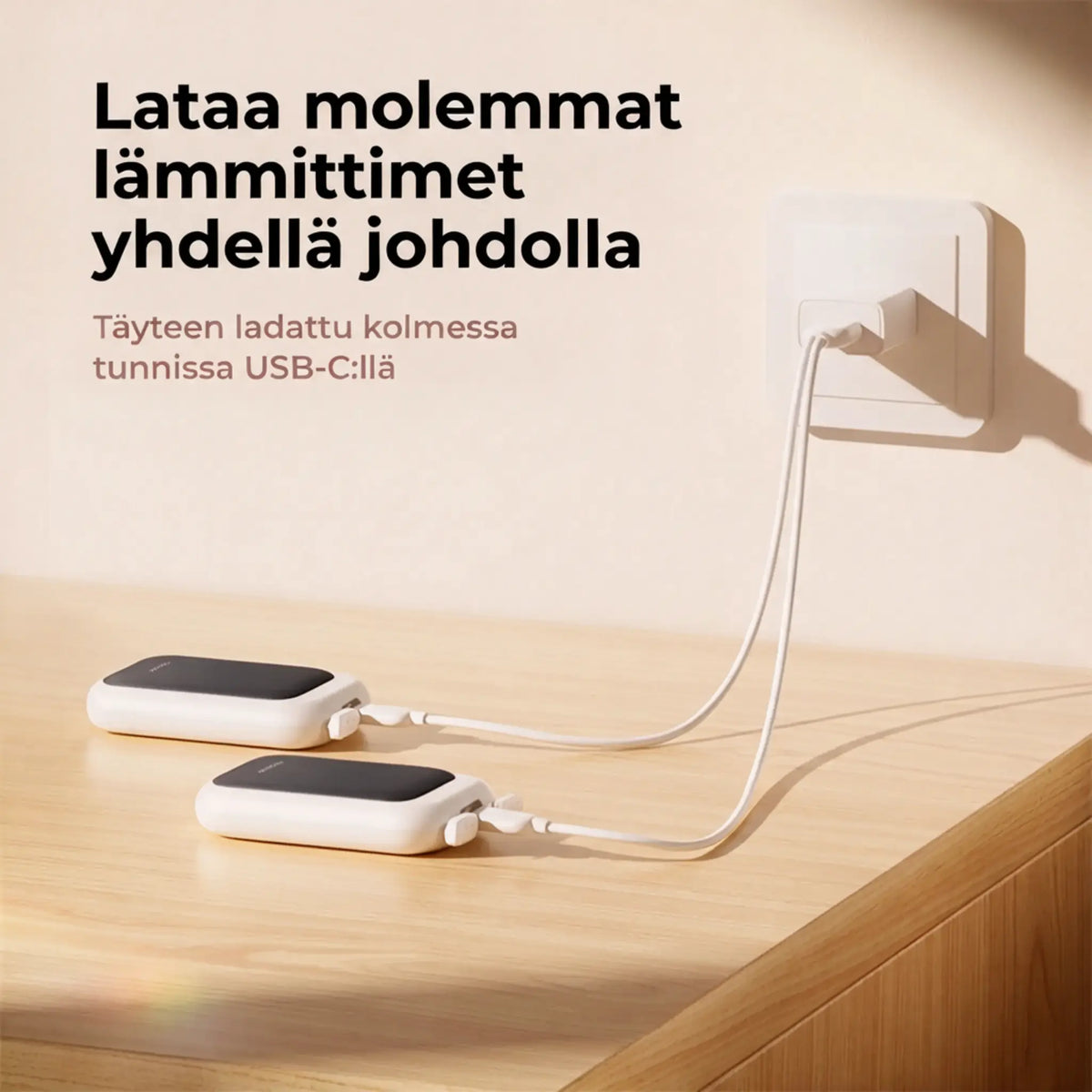 UT4 Ladattava kädenlämmitin